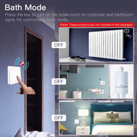 MOES Tuya ZigBee Wireless 9 Jelenet Okos Kapcsoló Távirányító Elemmel Működő Intelligens Otthon Automatizáláshoz 4