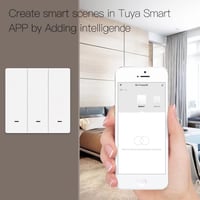 MOES Tuya ZigBee Wireless 9 Jelenet Okos Kapcsoló Távirányító Elemmel Működő Intelligens Otthon Automatizáláshoz 5