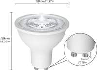 MOES ZigBee GU10 RGB Okos Izzó - Színes, Fényerőszabályozható, 5W, Alexa és Google Kompatibilis, Hangvezérelhető, Zene Szinkronizálás 7