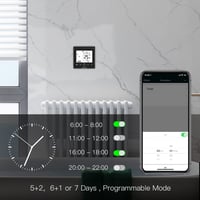 MoesGo WiFi okos termosztát gázkazánhoz 5A Alexa Google Home kompatibilis 6
