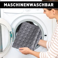 Protišmyková sprchová podložka Mofonky 80x120 cm, mäkký materiál TPE, s odtokovými otvormi a prísavkami, vhodná do práčky, antibakteriálna 6