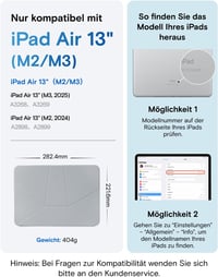 MOFT Dynamic Folio 13 hüvelyk iPad Air M4/M3/M2 mágneses tok állvánnyal és 20+ nézési szöggel 2