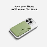 MOFT Mágneses Telefontárca Állvány MagSafe iPhone 16 15 14 13 12 Bőr Kártyatartó 6