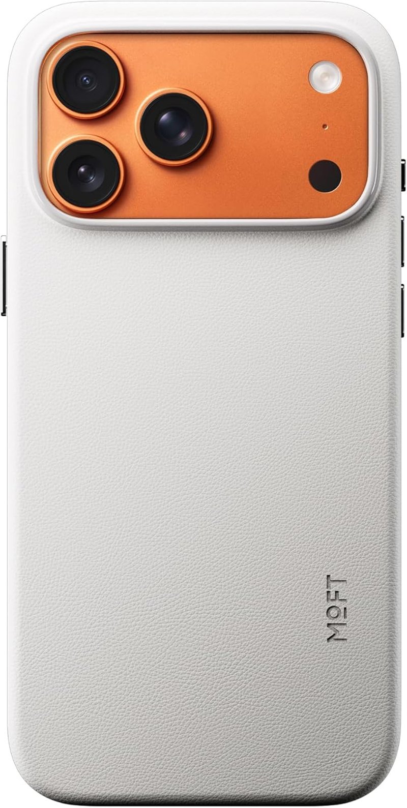 MOFT MOVAS iPhone 17 Pro Max mágneses tok, vegán bőr, puha tapintás, foltálló