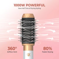 MogaWave Pro Airbrush 6 az 1-ben Hajstyler 1000W Hajszárító Göndörítő 8