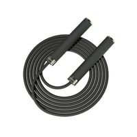 Coardă de sărit MOGOLD 3 m - Coardă de sărit cu rulmenți dubli și mânere din silicon pentru bărbați, femei și copii, pentru antrenament cardio și de rezistență 8