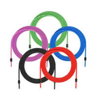 Coardă de sărit MOGOLD 3 m - Coardă de sărit cu rulmenți dubli și mânere din silicon pentru bărbați, femei și copii, pentru antrenament cardio și de rezistență 6