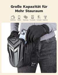 Geantă de picior pentru motocicliști Mohard din material EVA, impermeabilă, cu compartiment extensibil 3