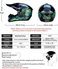 MoHelmHui Motocross Fullface Sisak Gyerek Kesztyű Maszk Szemüveg Szett 8