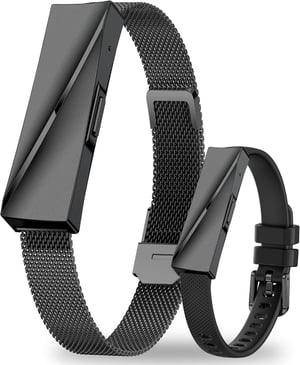 Brățară fitness inteligentă Moikmlih, peste 170 de moduri sport, monitorizare puls și somn, GPS, rezistență la apă IP68, 45-60 de zile autonomie în standby, compatibilă cu smartphone