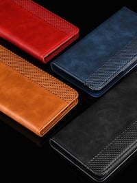 Flip puzdro MOJIA pre Ulefone Note 16 Pro, magnetické, s priehradkou na karty - modré 7
