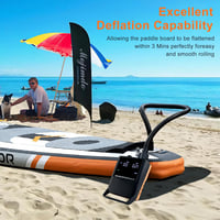 Mojimdo Elektromos SUP Pumpa 20PSI - Újratölthető Akkumulátoros Légpumpa Vészvilágítással, 6 Fúvókával, Paddleboardhoz, Kajakhoz, Matrachoz 4