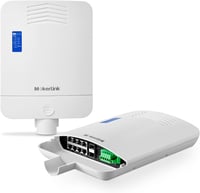 MokerLink 10 portos Gigabit PoE hálózati kapcsoló, IP65 időjárásálló, 96W 1