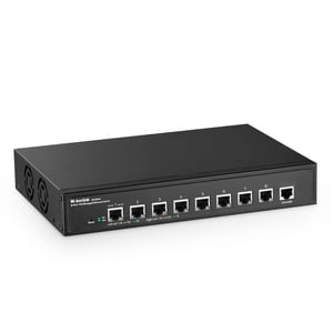 MokerLink 8-portni 10G L3 upravljivi mrežni preklopnik, stolni/rack - crni