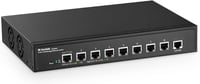 MokerLink 8 portos 10G menedzselt hálózati switch, asztali/rack 1