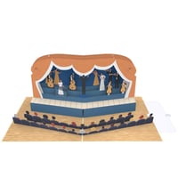 Felicitare Pop-Up MOKIO – Orchestră – Felicitare 3D pentru muzicieni și melomani 4