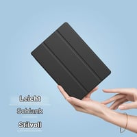 MoKo čierne puzdro pre tablet Lenovo Tab M10 10,1" (TB-X505F/TB-X505L/TB-X605F/X605L) – Ochranné puzdro so stojanom 7
