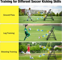 MoKo Futball Rebounder 100x100 cm Edzőhálózat Hordozható Tréning Felszerelés 5