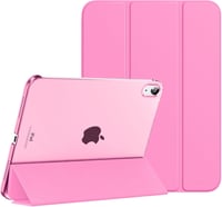 MoKo iPad 11 hüvely 2025 A16 és iPad 10.9 2022 védőtok állvánnyal - Peony 1