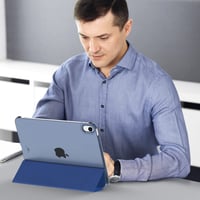 Husă MoKo pentru iPad generația a 11-a (A16) și iPad generația a 10-a, husă de protecție albastru marin 8
