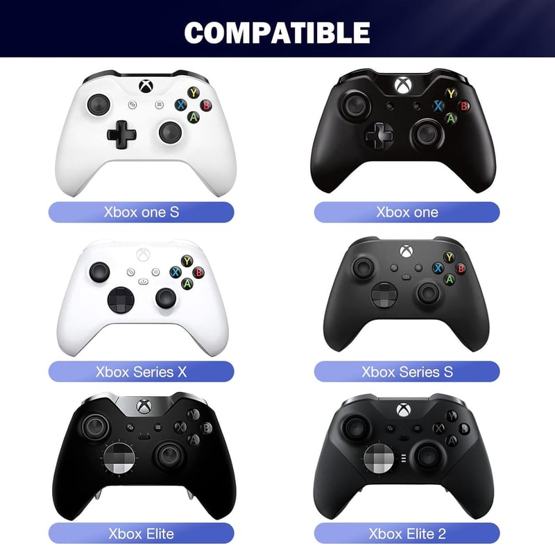 MoKo RGB Vezeték Nélküli Chatpad Xbox Series X/S Billentyűzet 2,4G Vevővel