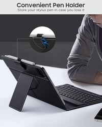 MoKo Tablet Tok QWERTY Billentyűzettel 9-10.9" Tablethez Bluetooth Fekete 3