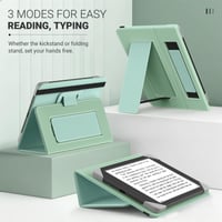 Univerzálne puzdro MoKo pre 6-palcovú čítačku Kindle a tablet, agávovo zelená farba, ľahké ochranné puzdro 5