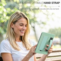 Univerzálne puzdro MoKo pre 6-palcovú čítačku Kindle a tablet, agávovo zelená farba, ľahké ochranné puzdro 4