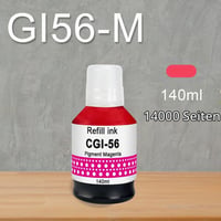 Súprava kompatibilných atramentových fliaš Molabel GI-56 pre tlačiarne Canon MAXIFY GX7050, GX6050, GX5050, GX4050, GX3050 – 5 ks (2 čierne, 1 azúrová, 1 purpurová, 1 žltá) 5