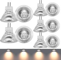 Molbory MR11 GU4 12V 35W Halogén Spotlámpa 10db Szett, Meleg Fehér 2700K 1