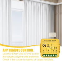 Molbory WiFi Okos Redőny Vezérlő Modul 2.4GHz Alkalmazásvezérléssel 3