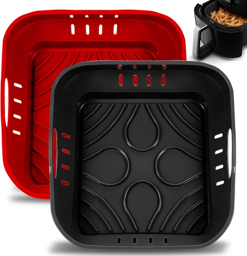 Moleath 22 cm szilikon forma légfryer kiegészítő Cosori Russell Hobbs Cecotec