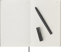 Digitálny zápisník Moleskine Smart Writing Set s perom Smart Pen, linajkový, veľký, 13x21 cm, čierny, s tvrdou väzbou 2