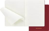 Set 2 Carnete Moleskine Student Cahier, Liniate, Pagini detașabile, Copertă cartonată, Roșu, XXL 21,6 x 27,9 cm 8