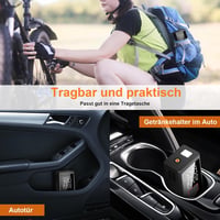 Molfanco 150 PSI elektromos légpumpa 7800 mAh akkumulátorral 7