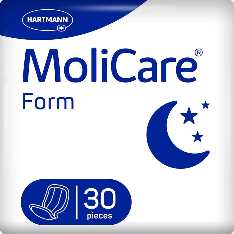 MoliCare Form Night Large éjszakai inkontinencia betét 30 db - női és férfi - Pack of 30, Night