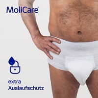 Chiloți pentru incontinență MoliCare Premium Mobile, 10 picături, mărimea XL (circumferința șoldului 130–170 cm), 14 bucăți, pentru bărbați și femei 2