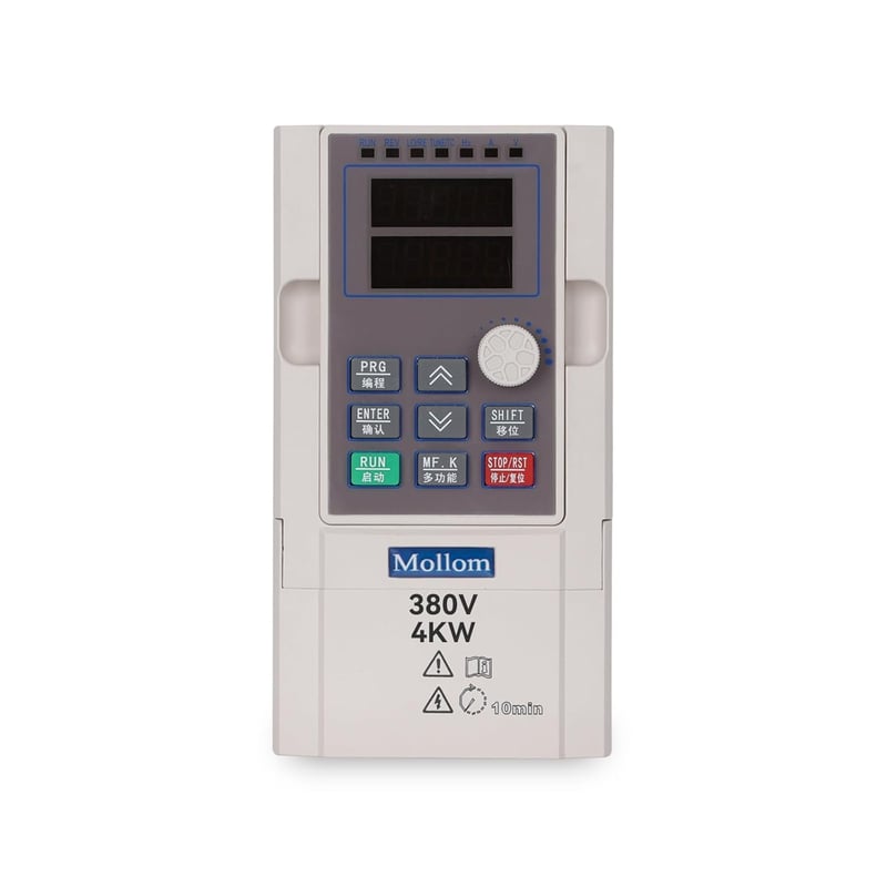 Mollom VFD 4kW 5LE 380V Frekvenciaváltó CNC Motorhoz Fordulatszám Szabályozó - 380V, 4KW 5HP 13A