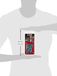 Molly M12025-XJ falitömlő szett 40 db M4 csavar 4x35mm szürke 5