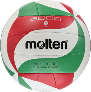 Odbojkaška lopta Molten V5M2000 - bijela/zelena/crna - veličina 5