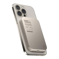 MOMAX 10000 mAh Mágneses Powerbank 20W Vezeték Nélküli Töltő iPhone 16/15/14/13/12 Sorozathoz USB-C Kábellel Hordozható Külső Akkumulátor 1