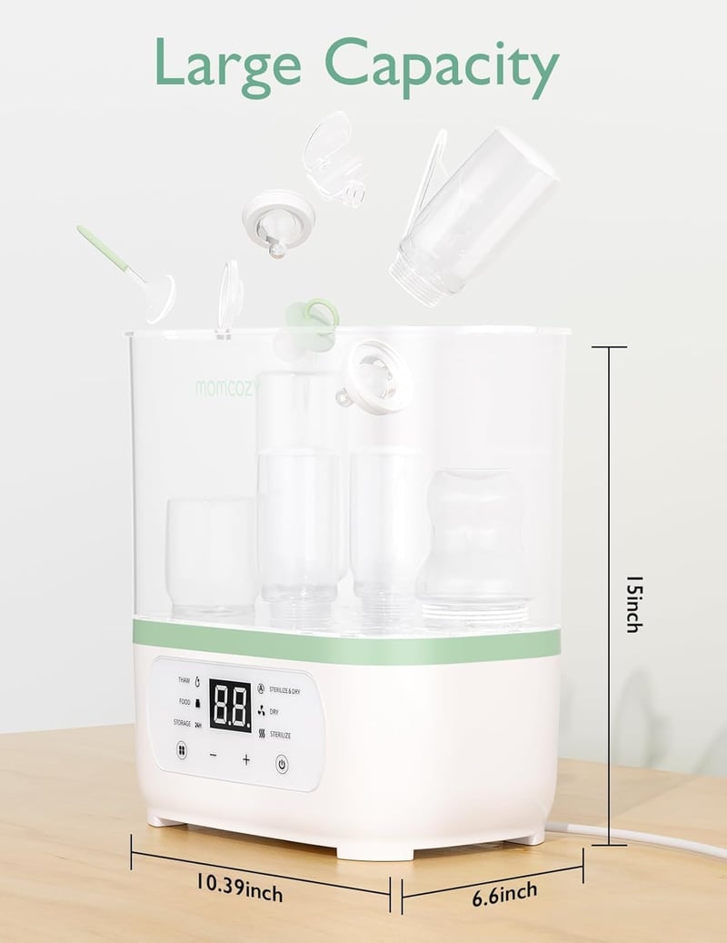 Momcozy Cumisüveg Melegítő Gyors Felmelegítéshez