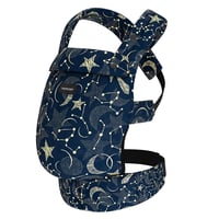 Momcozy Ergonomikus Babahordozó - 3-20 kg, Könnyű, Kényelmes, Csillagos Éjszaka Mintával, Szabadkezes Szülőséghez, Egyszerű Használat 8
