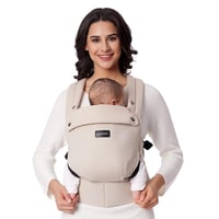 Marsupiu ergonomic Momcozy M pentru copii de 3-24 luni, spate în formă de X, kaki 1