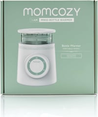 Momcozy Hordozható Cumisüveg Melegítő, 2 Perces Gyors Melegítés, 6 Hőmérséklet Fokozat, USB Tölthető, Szivárgásmentes, Philips Avent/MAM/Com 7