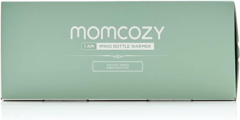 Momcozy Hordozható Cumisüveg Melegítő, 2 Perces Gyors Melegítés, 6 Hőmérséklet Fokozat, USB Tölthető, Szivárgásmentes, Philips Avent/MAM/Com