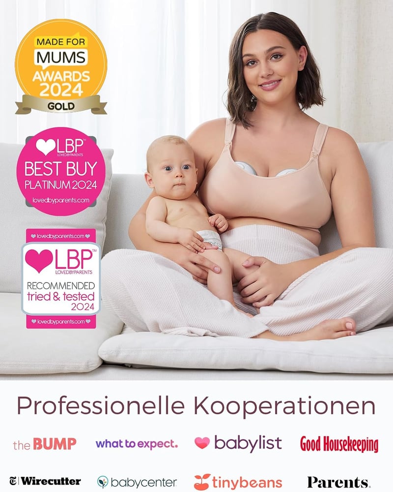 Momcozy M6 hordozható mellszívó, 3 mód, 9 fokozat, 24 mm DoubleFit