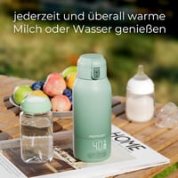 Momcozy MW05 Hordozható Cumisüveg Melegítő, 500ml, 24 Használat, 3 Perc Felmelegítés 8