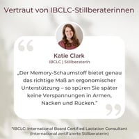 Pernă de alăptare lată Momcozy cu suport de siguranță, din spumă cu memorie densă și flexibilă, susținere ergonomică, cu husă detașabilă reglabilă 3