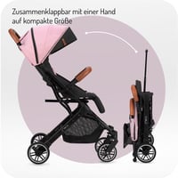 Momi ESTELLE Babakocsi 6 Hónapos Kortól 15 kg-ig Összecsukható 7